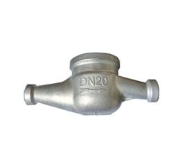 Medidor de agua de acero inoxidable de inversión 